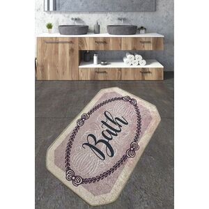 Imagine Covoras de baie, L'essentiel Maison, Voten, 70x120 cm, Poliester, Multicolor