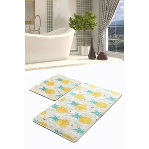 Imagine Set covorase de baie, L'essentiel Maison, Ananas Djt, Multicolor