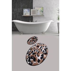 Imagine Set covorase de baie, L'essentiel Maison, Leopard Djt, Multicolor
