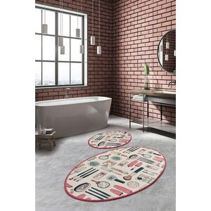 Imagine Set covorase de baie, L'essentiel Maison, Make Up Djt, Multicolor