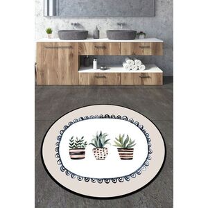 Imagine Covoras de baie, L'essentiel Maison, Guipure Circle Djt 100, Multicolor