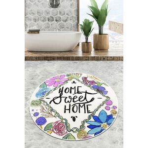 Imagine Covoras de baie, L'essentiel Maison, Topiary Circle Djt 100, Multicolor