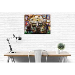 Imagine Tablou decorativ, DC379, Rama de lemn, Multicolor