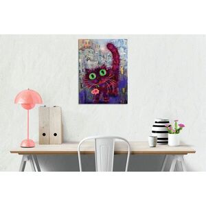 Imagine Tablou decorativ, DC381, Rama de lemn, Multicolor