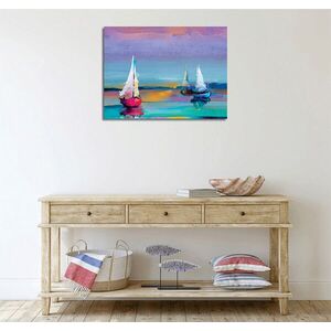 Imagine Tablou decorativ, DC429, Rama de lemn, Multicolor