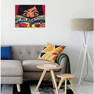 Imagine Tablou decorativ, DC435, Rama de lemn, Multicolor