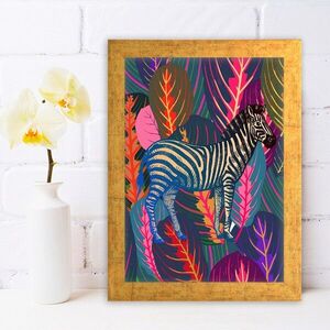 Imagine Tablou decorativ, AC1262311192, Cadru: 100% LEMN (Grosime: 2 cm), Multicolor