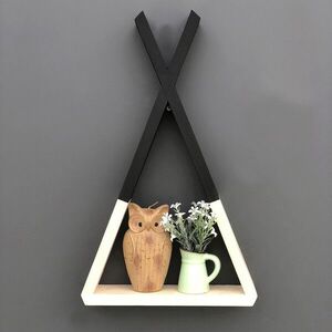 Imagine Raft de perete, Hanah Home, Raf139, Nuc / Negru