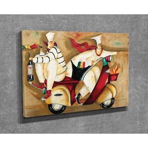 Imagine Tablou decorativ, DC128, 30 x 40 cm, Multicolor