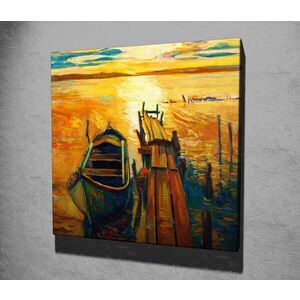 Imagine Tablou decorativ, KC066, Dimensiune: 45 x 45 cm, Multicolor