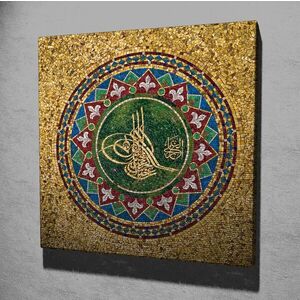 Imagine Tablou decorativ, KC075, Dimensiune: 45 x 45 cm, Multicolor