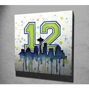 Imagine Tablou decorativ, KC079, Dimensiune: 45 x 45 cm, Multicolor