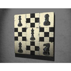 Imagine Tablou decorativ, KC104, Dimensiune: 45 x 45 cm, Multicolor