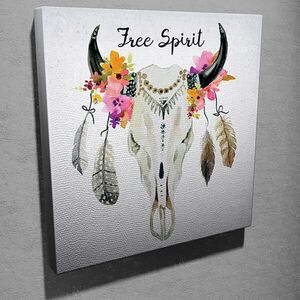 Imagine Tablou decorativ, KC124, Dimensiune: 45 x 45 cm, Multicolor