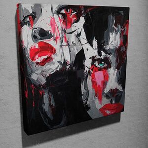 Imagine Tablou decorativ, KC131, Dimensiune: 45 x 45 cm, Multicolor