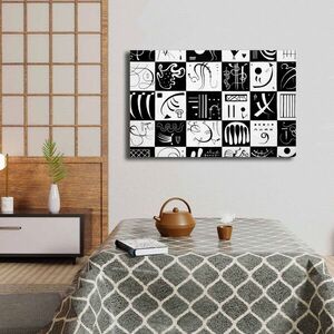Imagine Tablou decorativ, 4570KANDINSKY017, Lemn, Multicolor