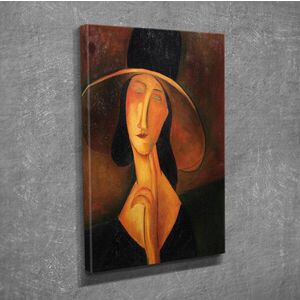 Imagine Tablou decorativ, DC197, Rama din lemn (grosime 3 cm), Multicolor