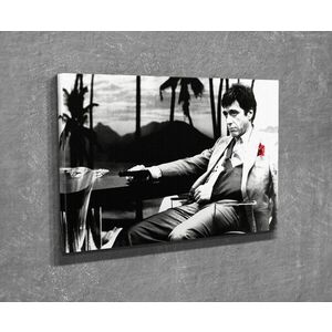 Imagine Tablou decorativ, DC222, Rama din lemn (grosime 3 cm), Multicolor