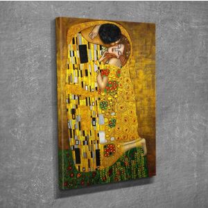 Imagine Tablou decorativ, DC239, Rama din lemn (grosime 3 cm), Multicolor