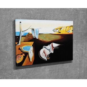 Imagine Tablou decorativ, DC241, Rama din lemn (grosime 3 cm), Multicolor