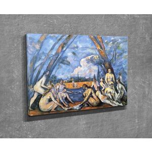 Imagine Tablou decorativ, DC246, Rama din lemn (grosime 3 cm), Multicolor