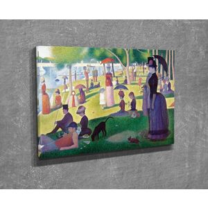 Imagine Tablou decorativ, DC248, Rama din lemn (grosime 3 cm), Multicolor