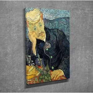 Imagine Tablou decorativ, DC259, Rama din lemn (grosime 3 cm), Multicolor