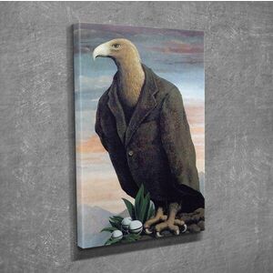Imagine Tablou decorativ, DC286, Rama din lemn (grosime 3 cm), Multicolor