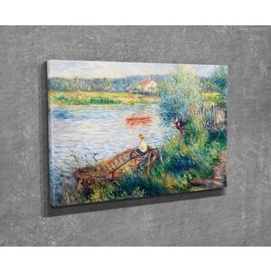 Imagine Tablou decorativ, DC306, Rama din lemn (grosime 3 cm), Multicolor
