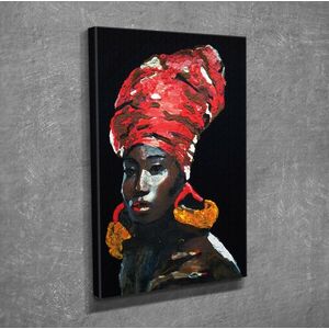 Imagine Tablou decorativ, DC362, Rama din lemn (grosime 3 cm), Multicolor