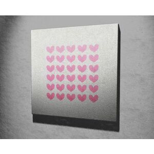 Imagine Tablou decorativ, KC202, Rama din lemn (grosime 3 cm), Multicolor