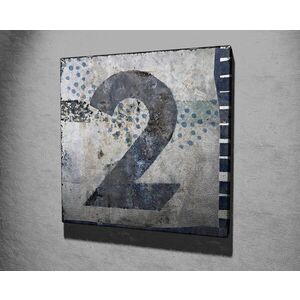 Imagine Tablou decorativ, KC216, Rama din lemn (grosime 3 cm), Multicolor