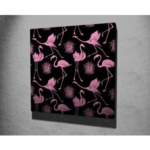 Imagine Tablou decorativ, KC222, Rama din lemn (grosime 3 cm), Multicolor