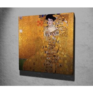 Imagine Tablou decorativ, KC248, Rama din lemn (grosime 3 cm), Multicolor