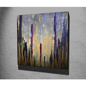 Imagine Tablou decorativ, KC252, Rama din lemn (grosime 3 cm), Multicolor
