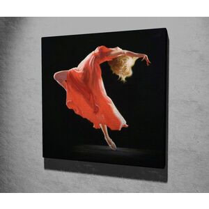 Imagine Tablou decorativ, KC261, Rama din lemn (grosime 3 cm), Multicolor