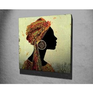 Imagine Tablou decorativ, KC286, Rama din lemn (grosime 3 cm), Multicolor