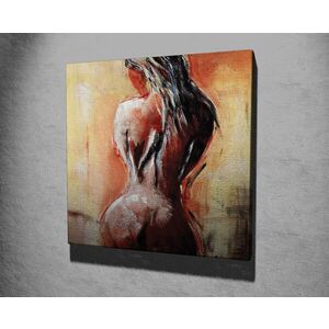Imagine Tablou decorativ, KC313, Rama din lemn (grosime 3 cm), Multicolor