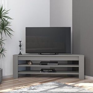 Imagine Comoda TV, Hanah Home, Corner, 120x40x30 cm, Gri