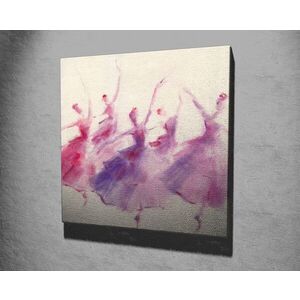 Imagine Tablou decorativ, KC319, Rama din lemn (grosime 3 cm), Multicolor