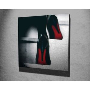 Imagine Tablou decorativ, KC320, Rama din lemn (grosime 3 cm), Multicolor
