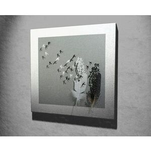 Imagine Tablou decorativ, KC330, Rama din lemn (grosime 3 cm), Multicolor
