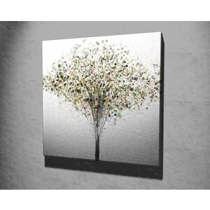 Imagine Tablou decorativ, KC331, Rama din lemn (grosime 3 cm), Multicolor