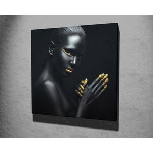 Imagine Tablou decorativ, KC333, Rama din lemn (grosime 3 cm), Multicolor