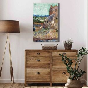 Imagine Tablou decorativ, 4570VANGOGH033, Lemn, Multicolor