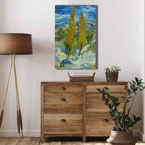 Imagine Tablou decorativ, 4570VANGOGH057, Lemn, Multicolor
