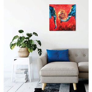 Imagine Tablou decorativ, KC427, Canvas imprimat, Multicolor