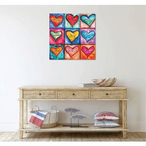 Imagine Tablou decorativ, KC433, Canvas imprimat, Multicolor