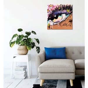 Imagine Tablou decorativ, KC435, Canvas imprimat, Multicolor