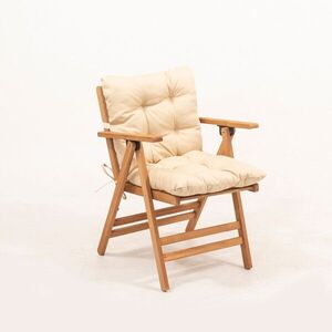 Imagine Scaun de gradina, Hanah Home, MYL04, 45x89x43 cm, Crem